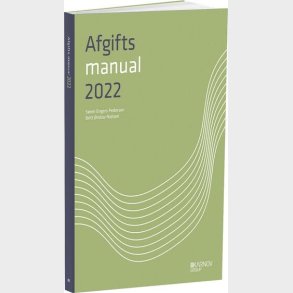Afgiftsmanual 2022 - Sren Engers - Bog