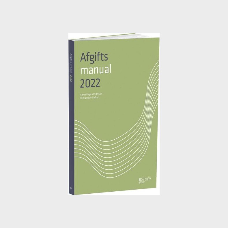 Afgiftsmanual 2022 - Sren Engers - Bog