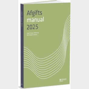 Afgiftsmanual 2025 - Sren Engers - Bog