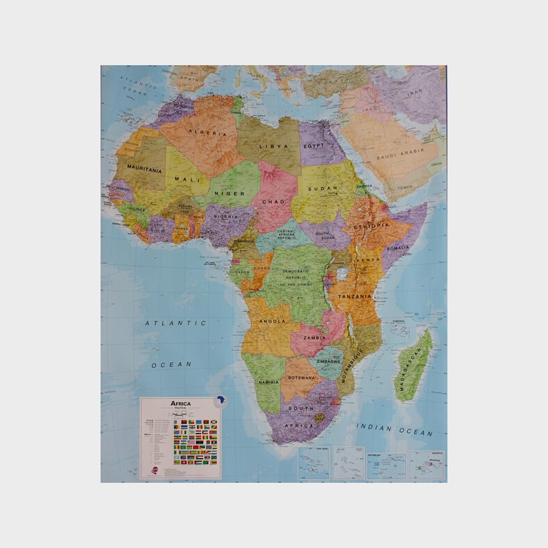 Africa Wallmap