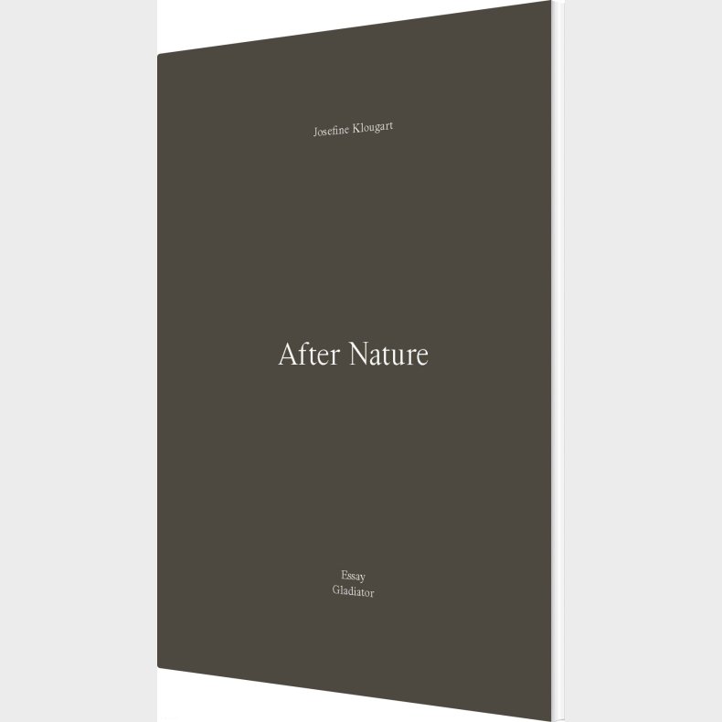 After Nature - Josefine Klougart - English Book