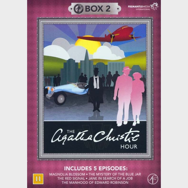 Agatha Christie Hour - Boks 2 - DVD - Tv-serie