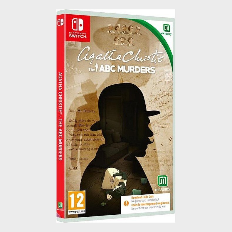 Agatha Christie: The Abc Murders - Kode I Boks - Nintendo Switch