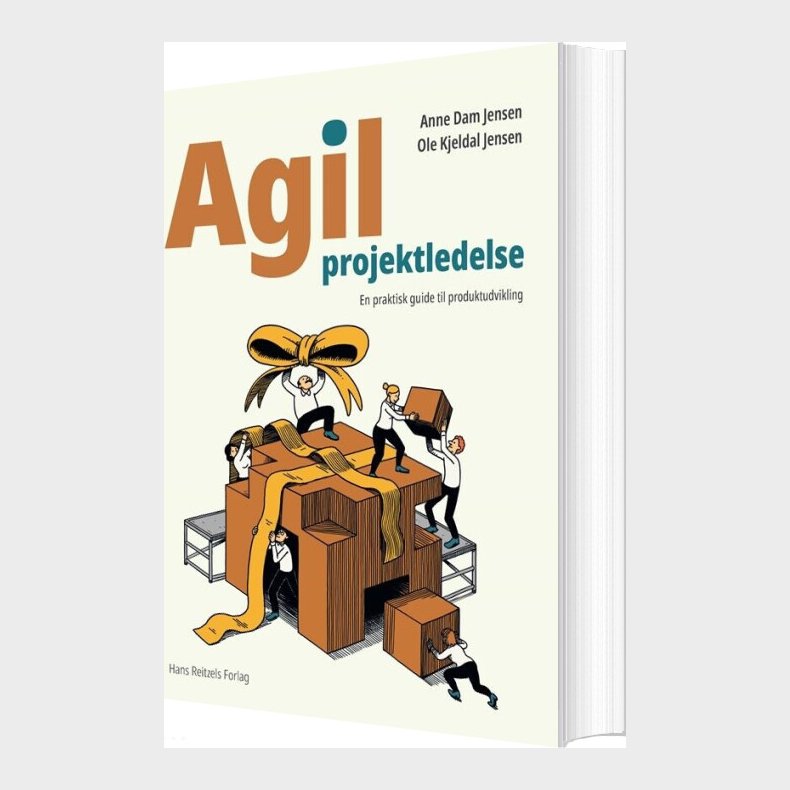 Agil Projektledelse - Anne Dam Jensen - Bog
