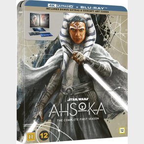 Ahsoka - Sson 1 -  Steelbook - 4K Blu-Ray - Tv-serie