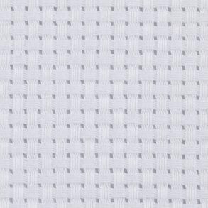 Aidastof - Str. 50x50 Cm - 35 Tern Pr. 10 Cm - Hvid - 1 Stk.