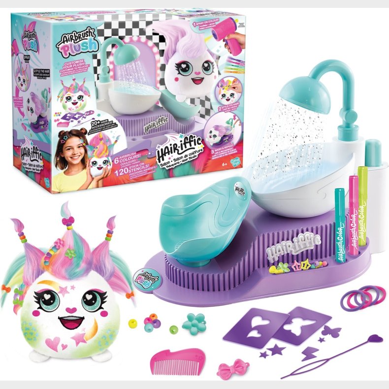 Airbrush Plush - Hair-iffic Frisrsalon