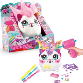 Airbrush Plush - Hair'iffic 17 Cm Squish Pal - Precious