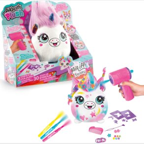 Airbrush Plush - Hair'iffic 17 Cm Squish Pal - Princesse