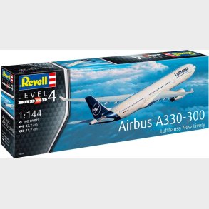 Revell - Airbus A330-300 Lufthansa - 1:144 - Level 4 - 03816
