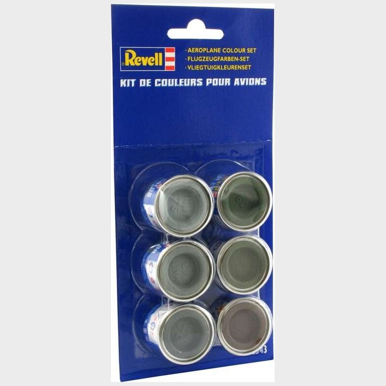 Revell - Model Maling S�t - Aeroplane - 6x14 Ml