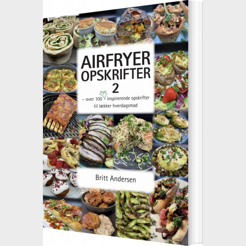 Airfryer Opskrifter 2 - Britt Andersen - Bog