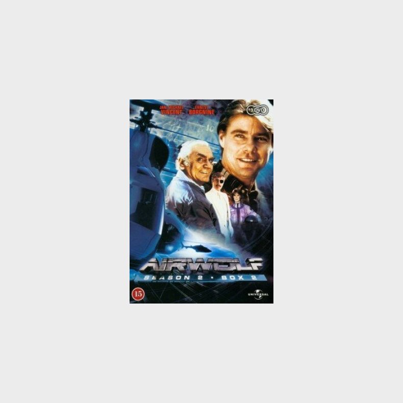 Airwolf - Sson 2 - Boks 2 - DVD - Tv-serie