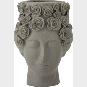 Bloomingville - Akira Vase - Gr - Stentj - H 30 Cm