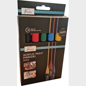 Akryl Marker St 5 Stk I Boks