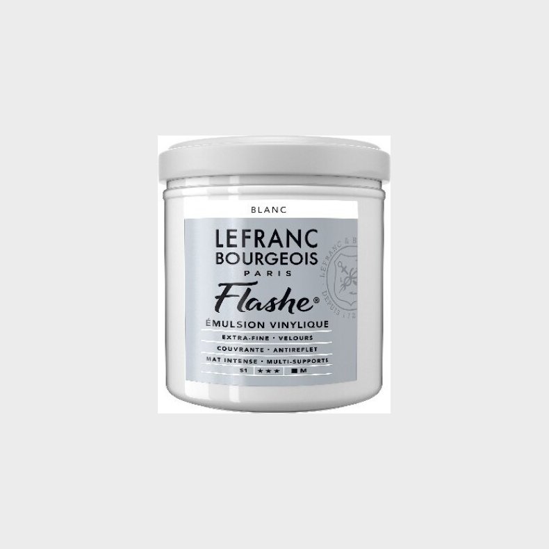 Lefranc & Bourgeois - Akrylmaling - Flashe - Hvid 125 Ml