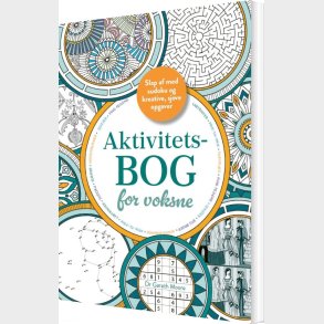 Aktivitetsbog For Voksne - Bog