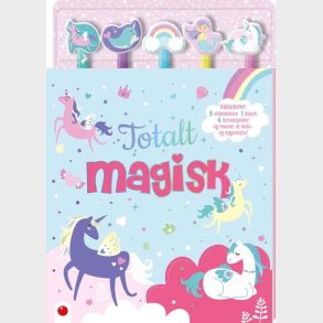 Aktivitetsbog Med Blyanter: Totalt Magisk - Bog