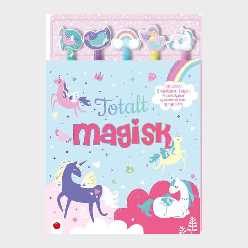 Aktivitetsbog Med Blyanter: Totalt Magisk - Bog