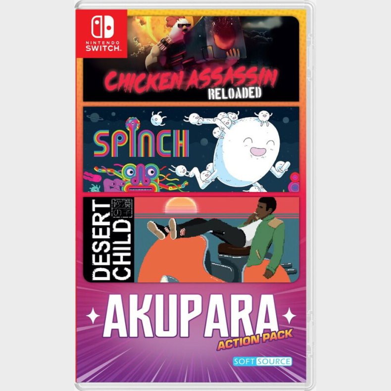 Akupara Action Pack (import) (multi-language) - Nintendo Switch