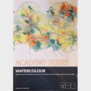 Akvarelblok Academy A3 300 G - 15 Ark