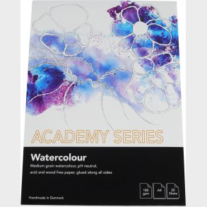 Akvarelblok Academy A5 180 G - 20 Ark