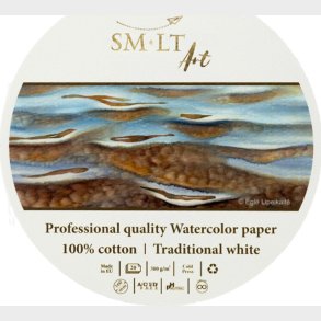 Akvarelblok Pro 16 Cm - 300 G 100% Bomuld