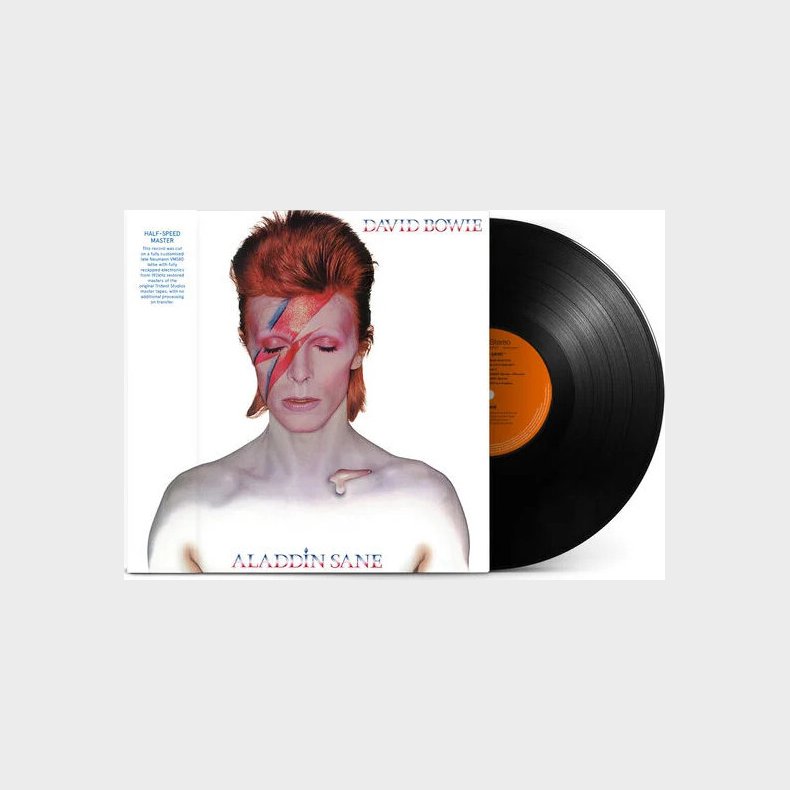 David Bowie - Aladdin Sane - 50th Anniversary Half-speed Master Vinyl - Vinyl Lp