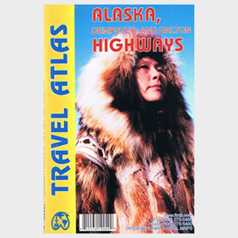 Alaska, Dempster And Dalton Highways Travel Atlas - English book