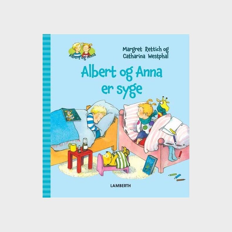 Albert Og Anna Er Syge - Margret Rettich - Bog