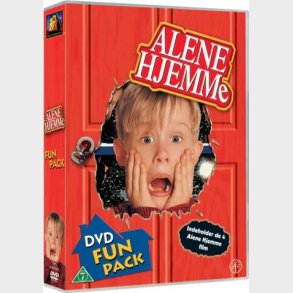Alene Hjemme 1-4 Box - DVD - Film