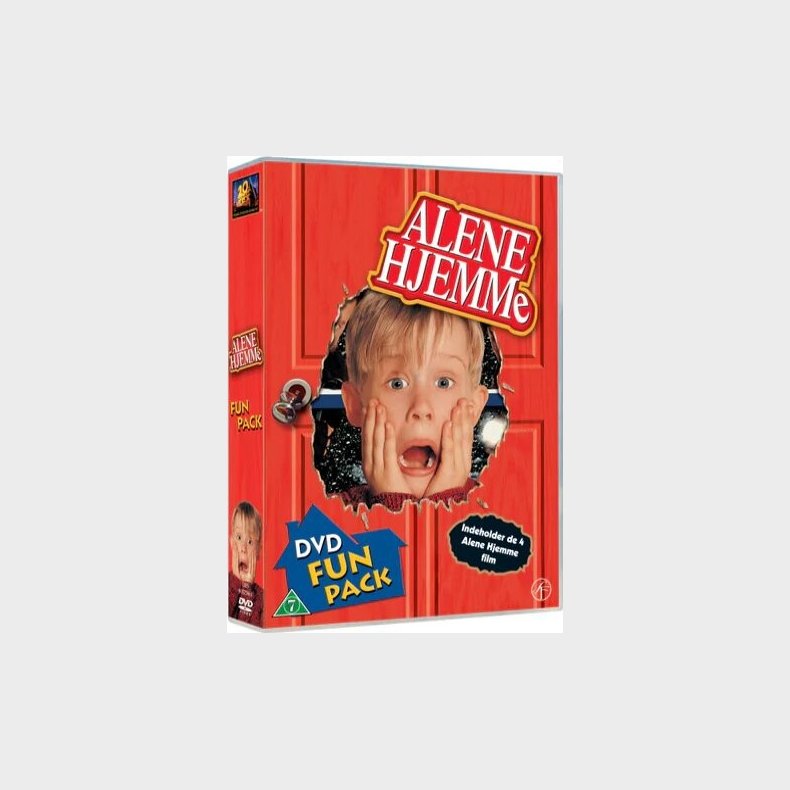 Alene Hjemme 1-4 Box - DVD - Film