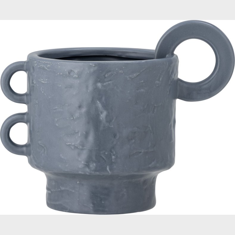 Bloomingville - Alfine Urtepotteskjuler - Bl - Stentj Keramik