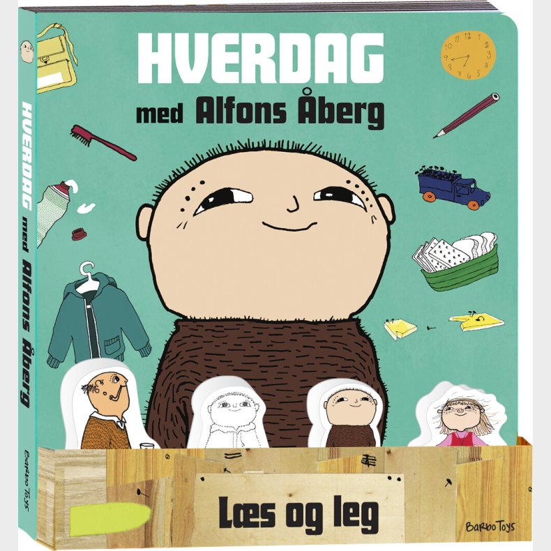 Alfons berg - Bog Med 4 Trfigurer Dk - Bog