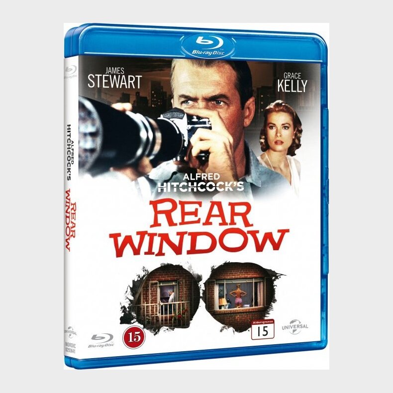 Skjulte jne / Rear Window - Alfred Hitchcock - Blu-Ray