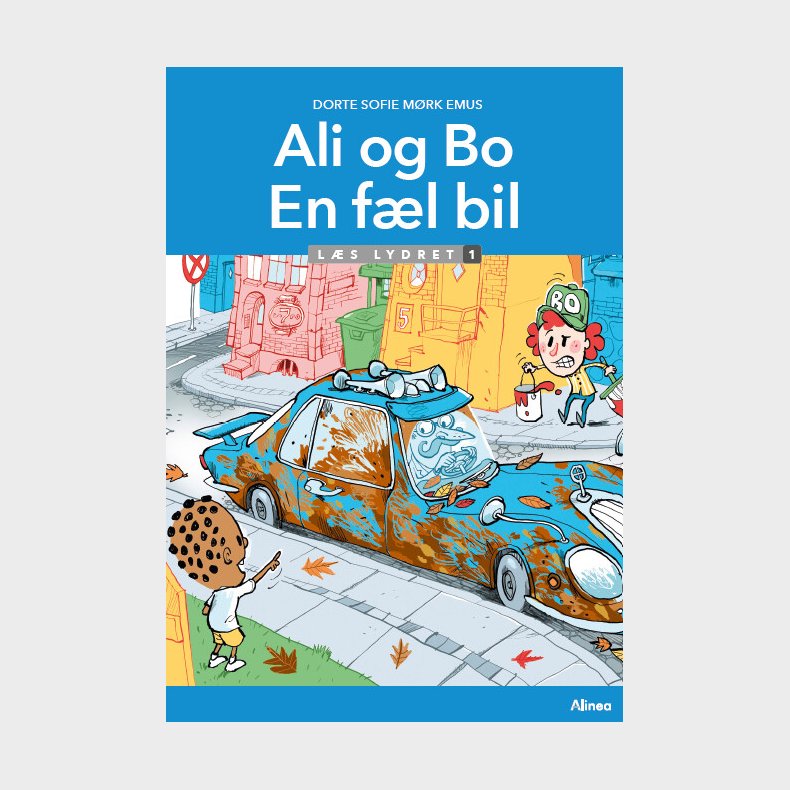 Ali Og Bo, En Fl Bil, Ls Lydret 1 - Dorte Sofie Mrk Emus - Bog