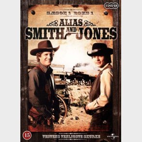Alias Smith Og Jones - Sson 1 - Boks 1 - DVD - Tv-serie