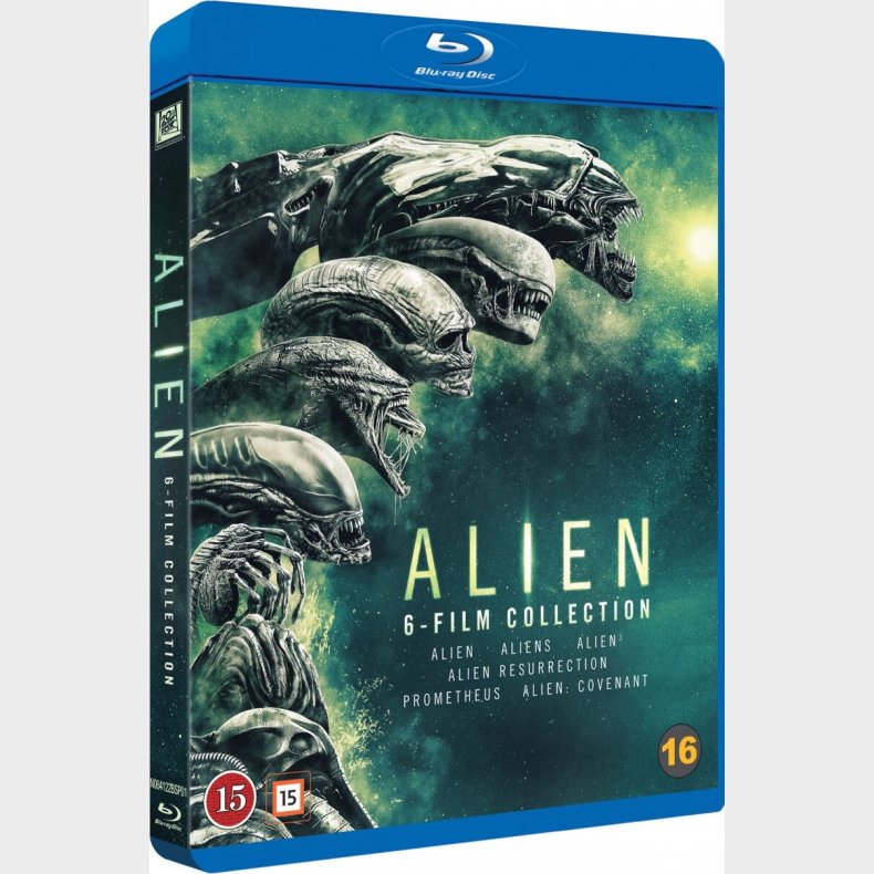 Alien 1-6 Boks - Blu-Ray