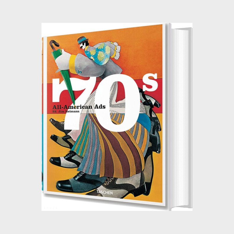 All-american Ads Of The 70s - Steven Heller - English Book