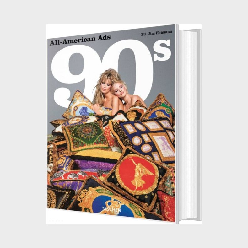 All-american Ads Of The 90s - Jim Heimann - English Book