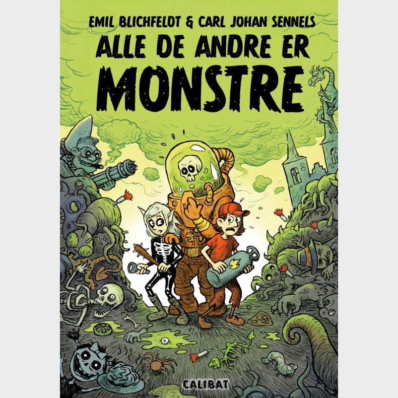 Alle Andre Er Monstre - Emil Blichfeldt - Bog
