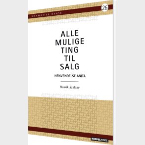 Alle Mulige Ting Til Salg - Henrik Szhanly - Bog