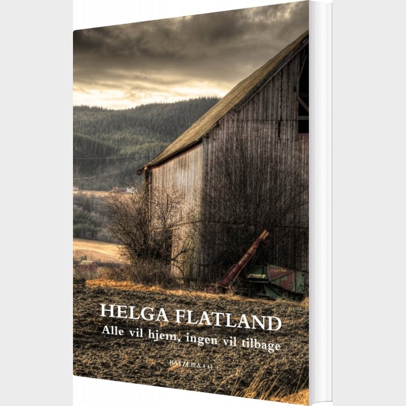 Alle Vil Hjem, Ingen Vil Tilbage - Helga Flatland - Bog