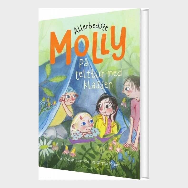 Allerbedste Molly 3 - P Telttur Med Klassen - Sabine Lemire - Bog