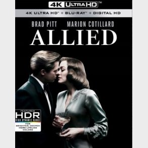 Allied - Brad Pitt 2016 - 4K Blu-Ray