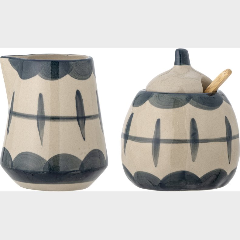 Creative Collection - Allium Fldekande Og Sukkerskl - Bl - Stentj