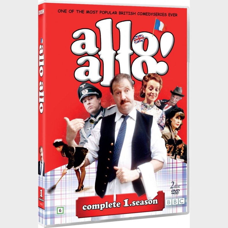 Allo Allo - Sson 1 - Bbc - DVD - Tv-serie