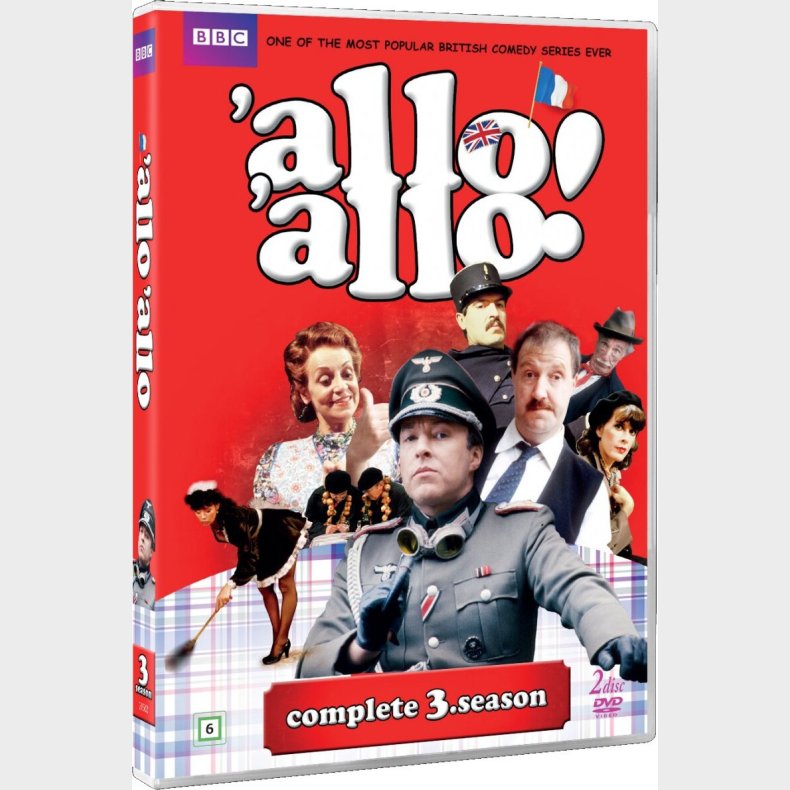 Allo Allo - Sson 3 - Bbc - DVD - Tv-serie