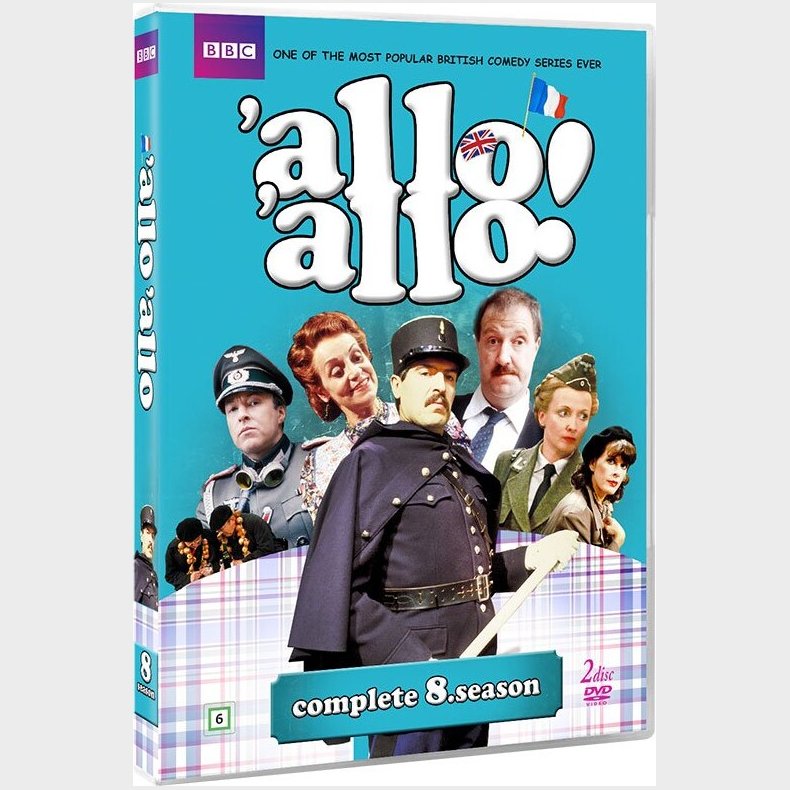 Allo Allo - Sson 8 - Bbc - DVD - Tv-serie