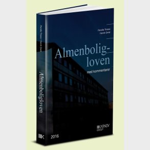Almenboligloven - Pernille Thrane - Bog